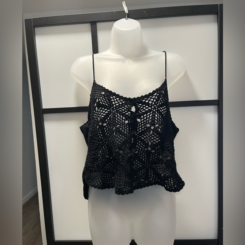 Crochet top size medium American eagle